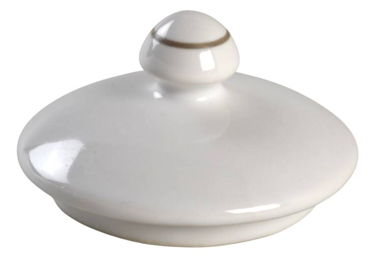 Linen Flower Lid for Sugar Bowl