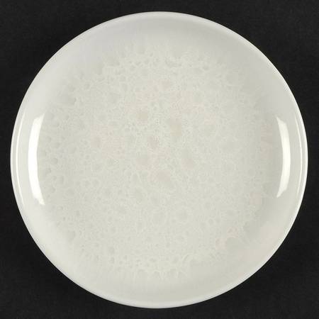 Casual White Mottled Bread & Butter Plate