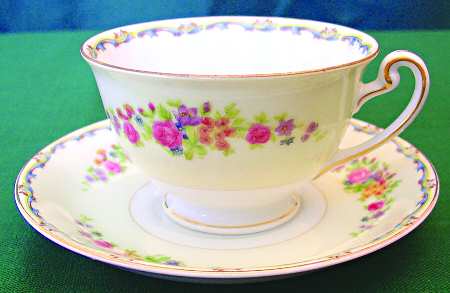 IMP63 Footed Cup & Saucer Set