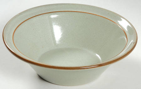 PRAIRIE LEAF GREEN Soup/Cereal Bowl by Interiors (PTS)