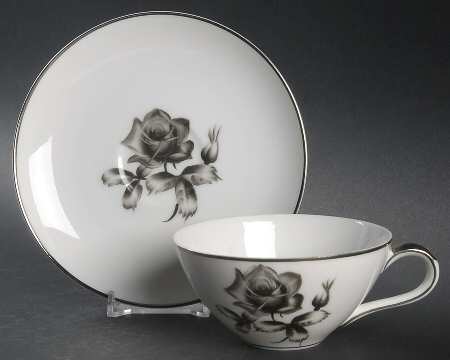 A5252-1 Flat Cup & Saucer Set
