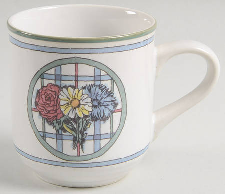 Plaid Posey Mug by International