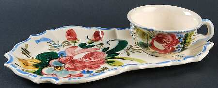 A-691 Snack Plate & Cup Set