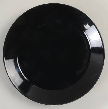 Teema Black Salad Plate