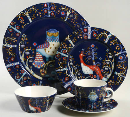 Taika Blue 40 Piece Estate Set