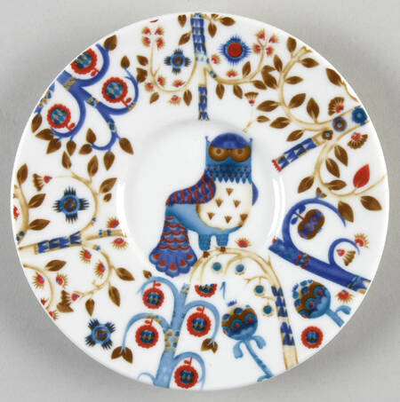 Taika White Saucer for Espresso Cup