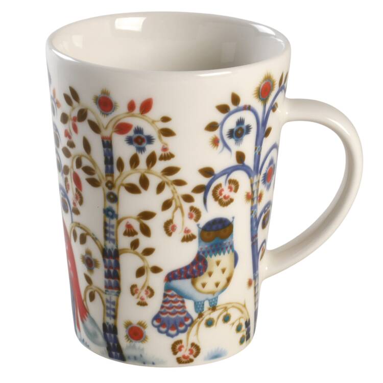 Taika White Mug by Iittala