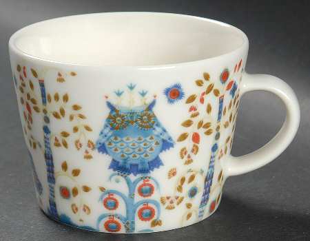 Taika White Flat Cup