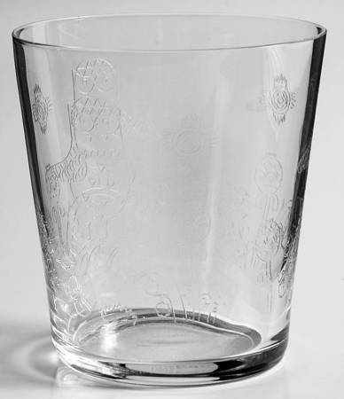 Taika White 12 Oz Glassware Tumbler