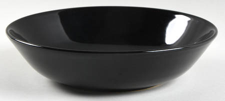 Syntes Black Coupe Soup Bowl