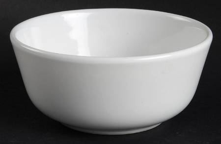 Syntes White Coupe Cereal Bowl