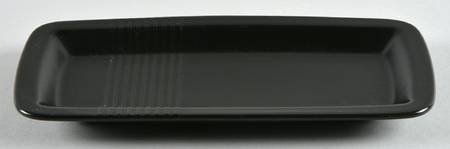 Charmor Black Salad/Dessert Plate