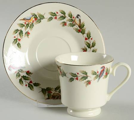 ITB1 Footed Cup & Saucer Set