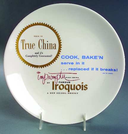 Advertising Signs Advertising Dinner Plate