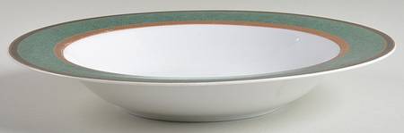 Fifth Avenue Emerald Large Rim Soup Bowl