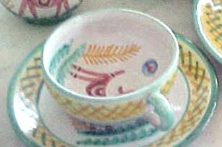 ITY255 Flat Cup & Saucer Set