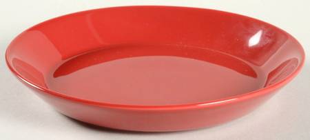 Teema Red Bread & Butter Plate