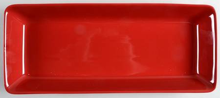 Teema Red 15" Rectangular Serving Platter