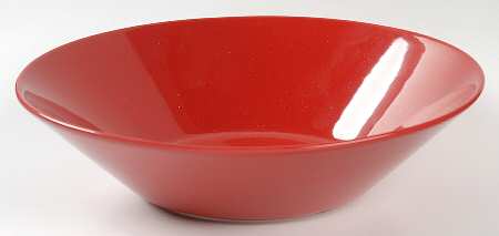 Teema Red 8" Individual Pasta Bowl