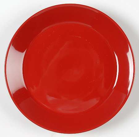 Teema Red Salad Plate