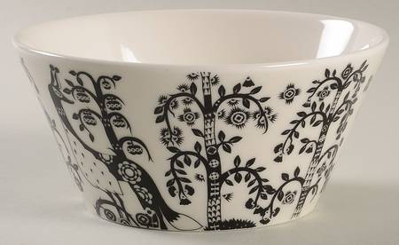 Taika Black 6" Individual Pasta Bowl