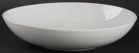 Fargrik White 9" Individual Pasta Bowl