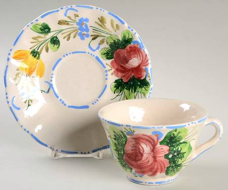ITY278 Flat Cup & Saucer Set