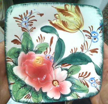 ITY285 Square Salad Plate