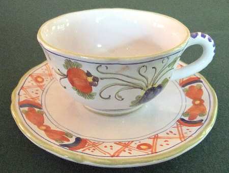 ITY286 Footed Cup & Saucer Set