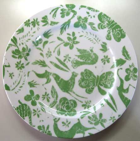 Boreal Forest Salad/Dessert Plate
