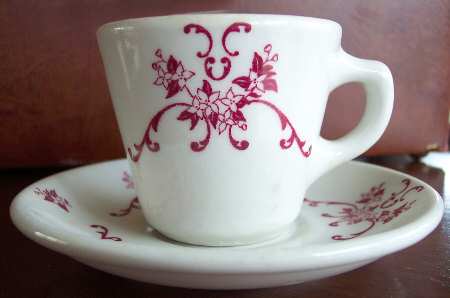 IRO57 Flat Cup & Saucer Set