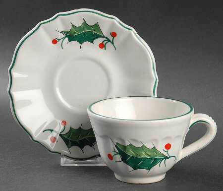 ITY310 Flat Cup & Saucer Set