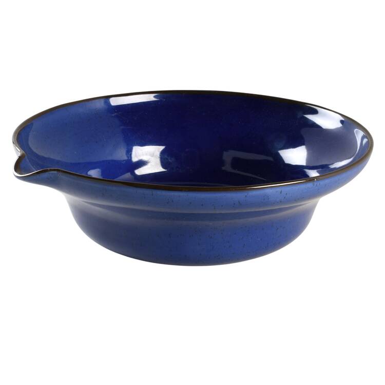 Trivsam Blue 13" Round Serving Bowl