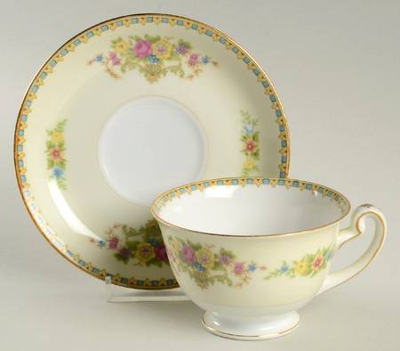 IMP74 Footed Cup & Saucer Set