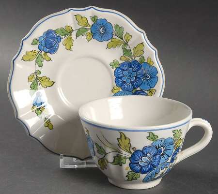 ITY341 Flat Cup & Saucer Set