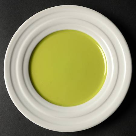 Caribbean Color Kiwi (Green) Salad Plate