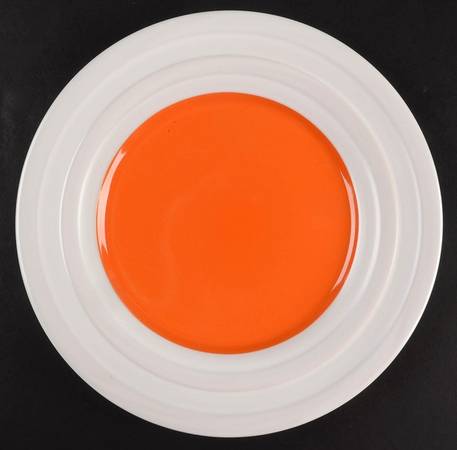 Caribbean Color Kumquat (Orange) Salad Plate