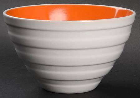 Caribbean Color Kumquat (Orange) Soup/Cereal Bowl