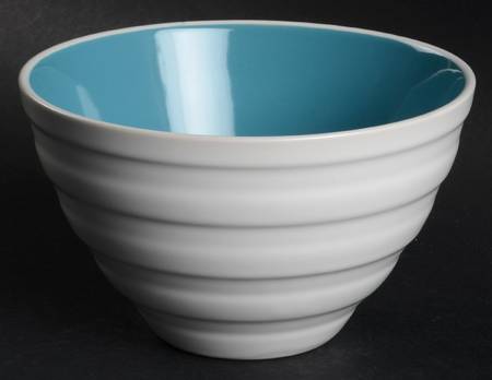 Caribbean Color Blueberry (Blue) Soup/Cereal Bowl