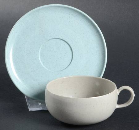 American Modern Childrens Melmac/Melamine Child's Cup & Saucer Set