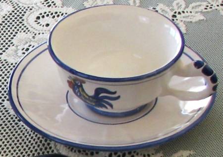 ITY369 Flat Cup & Saucer Set