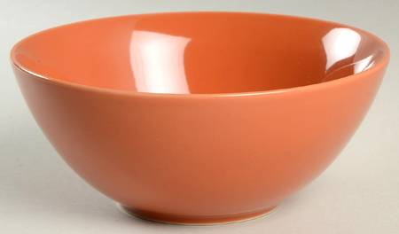 Fargrik Orange Coupe Cereal Bowl