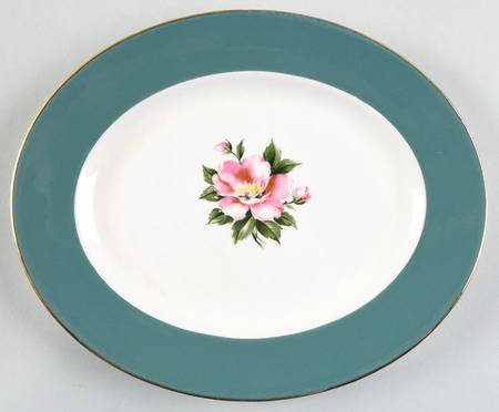 Empire Green 9" Oval Serving Platter
