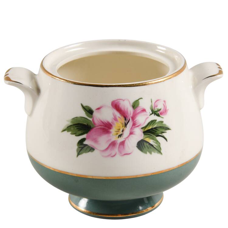 Empire Green Sugar Bowl No Lid