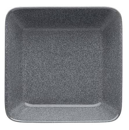 Teema Dotted Grey Square Bread & Butter Plate