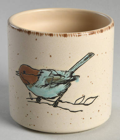 Easter Bird Cream Small Canister No Lid
