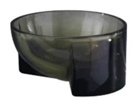 Kuru 4" Round Glassware Bowl