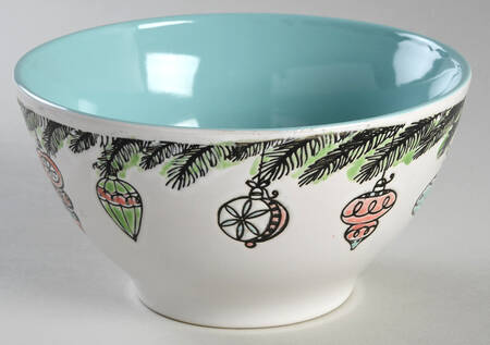 Camello Retro Ornament Soup/Cereal Bowl