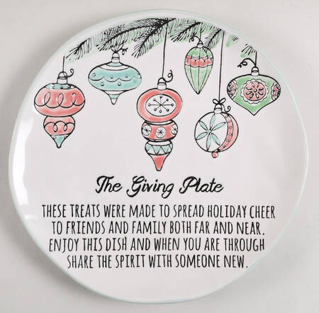 Camello Retro Ornament Giving Plate