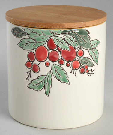 Berry Holiday Season 5" Canister & Lid
